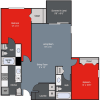 Floor plan: B2