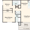 Floor plan: The Cascade - Down