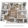 Floor plan: 2x2