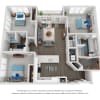 Floor plan: C1