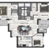 Floor plan: 3 bedroom 2 bath