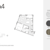 Floor plan: A4 - One Bedroom