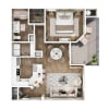 Floor plan: A2P