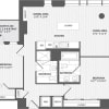 Floor plan: 2 Bed/2 Bath-2B-B_880 P