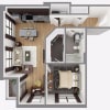 Floor plan: 753
