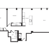Floor plan: 2 Bed/1 Bath-B06 Classic