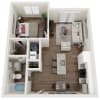 Floor plan: The Slate at the Mill