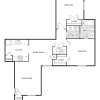 Floor plan: 2x1.5-A 60