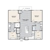 Floor plan: B2A