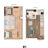 Floor plan: B1