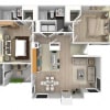 Floor plan: Amalfi