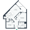 Floor plan: B6