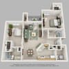Floor plan: 2B