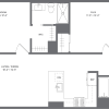 Floor plan: 1 Bed+1Flex/2 Bath_A12D