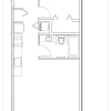 Floor plan: 1 Bed 1 Bath  A3