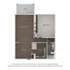 Floor plan: 1x1A - Prospect