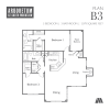 Floor plan: B3