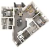 Floor plan: B2A