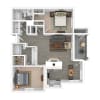 Floor plan: B2