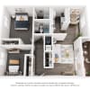 Floor plan: 2x2