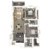 Floor plan: B1-3