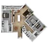 Floor plan: 3A