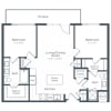 Floor plan: B1B