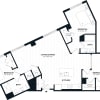 Floor plan: 3 Bed/3 Bath-3J1