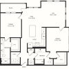Floor plan: B2 - 2x2