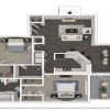 Floor plan: B2B