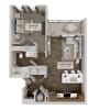 Floor plan: Pikes (A2) 