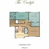 Floor plan: 2x2