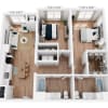 Floor plan: B6