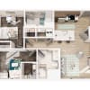 Floor plan: 2 Bedroom Large