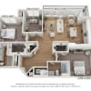 Floor plan: B4 - Amethyst
