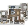 Floor plan: C1