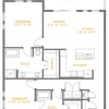 Floor plan: The Warner