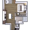 Floor plan: Studio- E