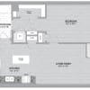 Floor plan: 27/29 Stack - 1 Bed 1 Bath-A1.1