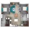 Floor plan: B2