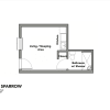 Floor plan: The Sparrow at The Perch