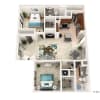 Floor plan: B6D