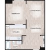 Floor plan: Deluxe Studio