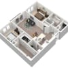 Floor plan: B1 - WALTER