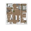 Floor plan: B19B