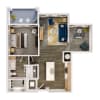 Floor plan: A4D