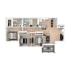 Floor plan: 3x2