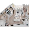 Floor plan: 2x2B5