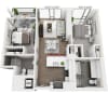 Floor plan: B2A