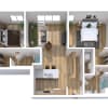 Floor plan: Two Bedroom C10